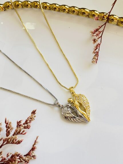 Cadena Pareja Con Alas