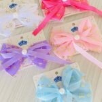 Moño Infantil Estrellas Doradas