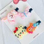 Set pinza caucho x 4 conejo