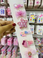 Set de pinzas carton x6 rosadas - Imagen 3
