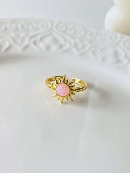 Anillo Sol circón