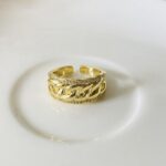 Anillo cubano con circones