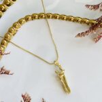 Cadena Abrazo Dorado