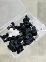 Caja de piojitos negras x 24 unds