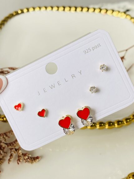 Set De Topos Corazones