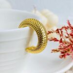 Earcuff - Piel de serpiente.