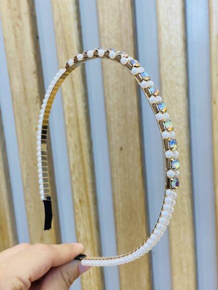 Balaca perlas con brillantes grandes