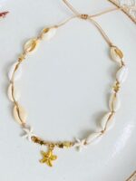 Chocker - Perlas blancas y corazones. - Imagen 4