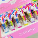 Mini lapiceros cabeza unicornio