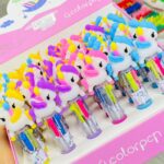 Mini lapiceros unicornio completo