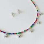 Cadena Deluxe Perla Colores Estrellas
