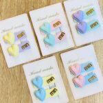 Pinzas x2 corazones tutti