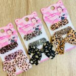 Pinzas animal print x3