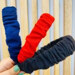 Balaca scrunchie con rombos