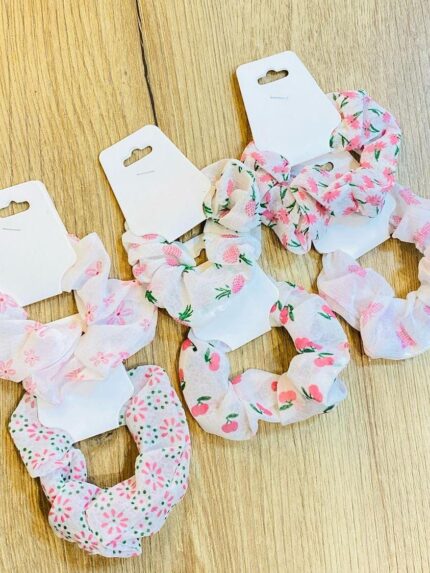 Moña - Blanco y rosa.