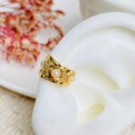 Earcuff - Cinta con perlitas.