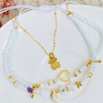 Tobillera - Blanca con oso Teddy.
