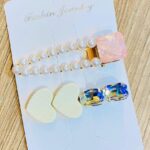 Pinzas X2 Corazones y cristales
