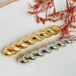 Hair clip Caramelo grueso