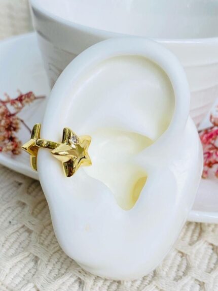 Earcuff Estrella doble