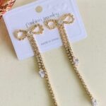 Arete Moñito Fashions Dorado