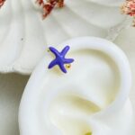 Earcuff Estrella De Mar Lila