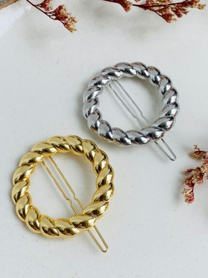 Hair Clips Aro Trenzado