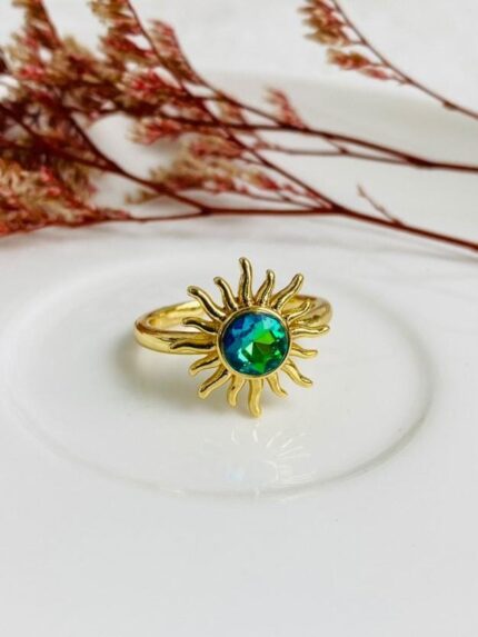 Anillo Magia Solar Green