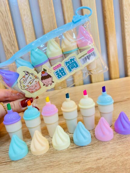 Resaltadores Mini Heladitos