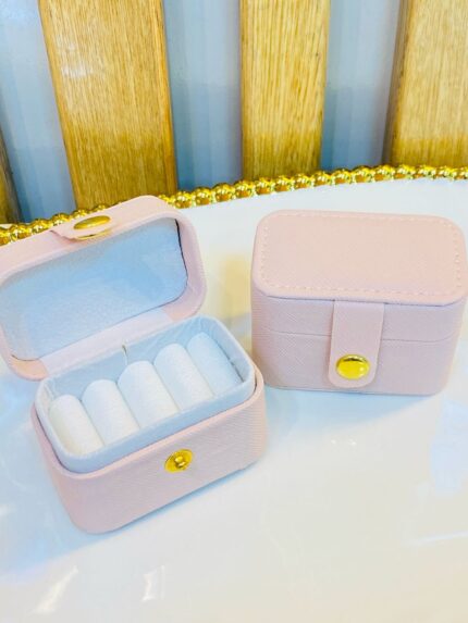 Joyero Mini Baúl Rosa