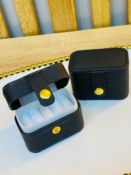 Joyero Mini Baúl Negro