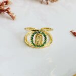 Anillo Virgen verde