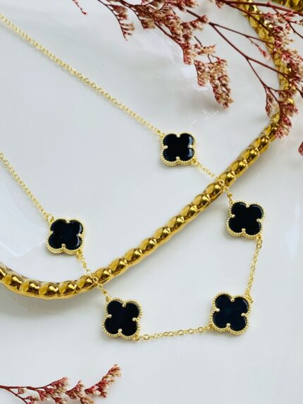 Cadena Van Cleef Negra