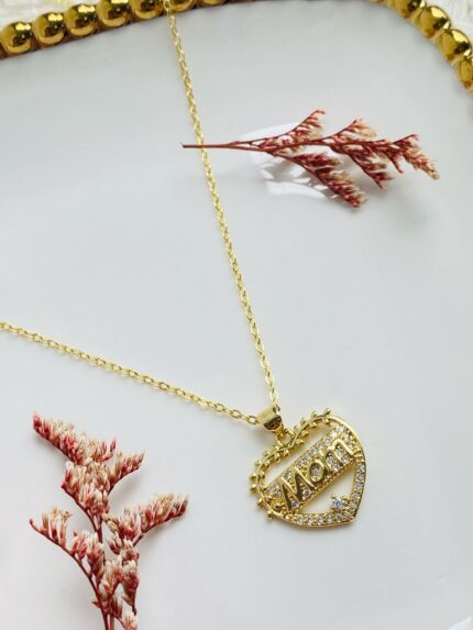 Cadena Corazón Mom