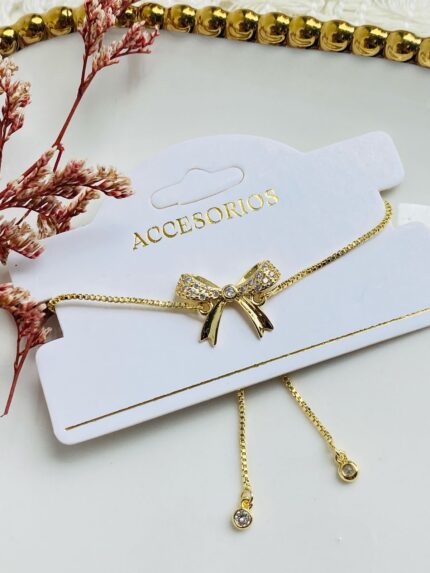 Pulsera Moñito Golden