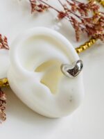 Earcuff Corazón Chunky Dorado - Imagen 2