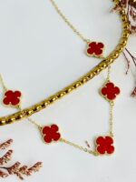Pulsera Van Cleef Roja - Imagen 8