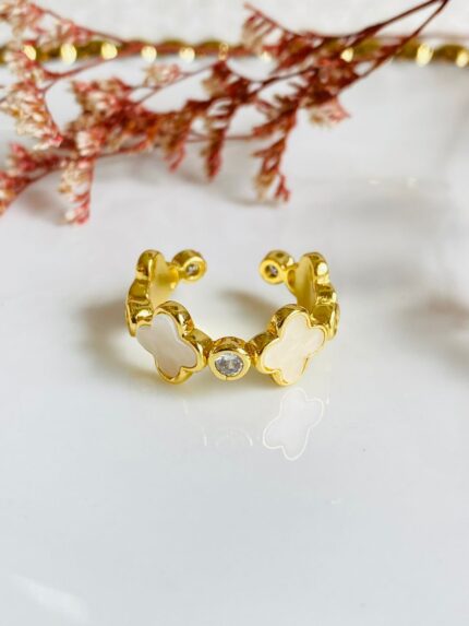 Anillo Van Cleef Blanco