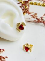 Pulsera Van Cleef Roja - Imagen 4