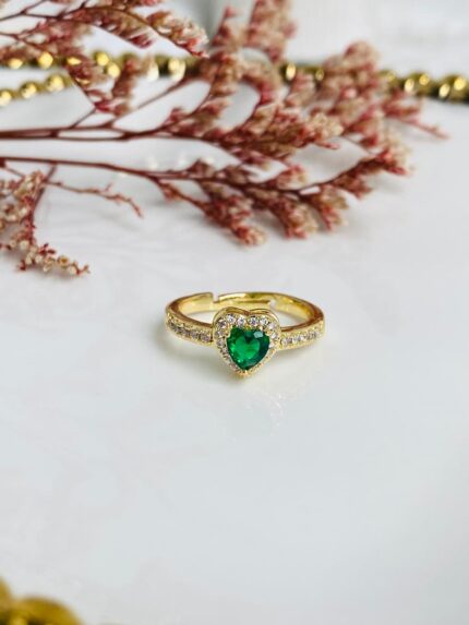 Anillo Annie Verde