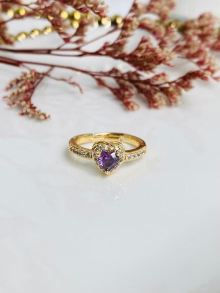 Anillo Annie Lila