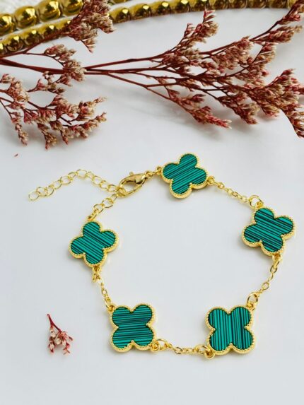 Pulsera Van cleff verde