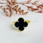 Anillo Van Cleef Negro