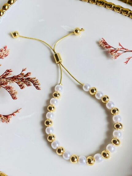 Pulsera Perla/Balines Grandes