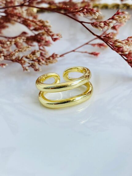 Anillo Doble Liso
