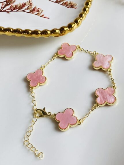 Pulsera Van Cleef Rosa