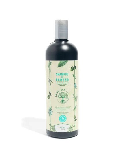 Shampoo de Romero Para Cabello Graso La Receta 450 ML