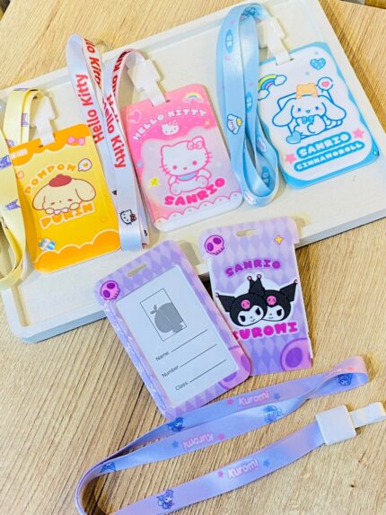 Porta Carnet Family Hello kitty