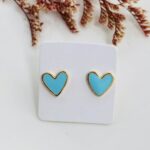 Topo Corazón Celeste