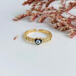 Anillo Corazón Turco Negro